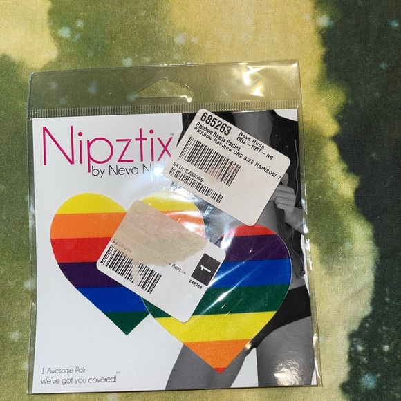 Rainbow Heart Pasties 🌈 - Picture 4 of 4